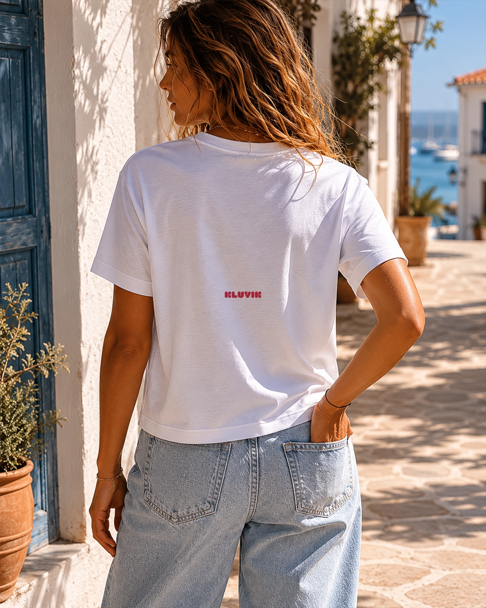 camiseta local celebrity blanca