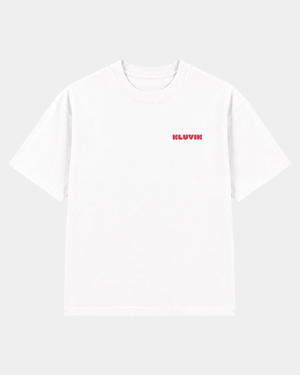 Camiseta Basic Lines Oversize Blanca 2