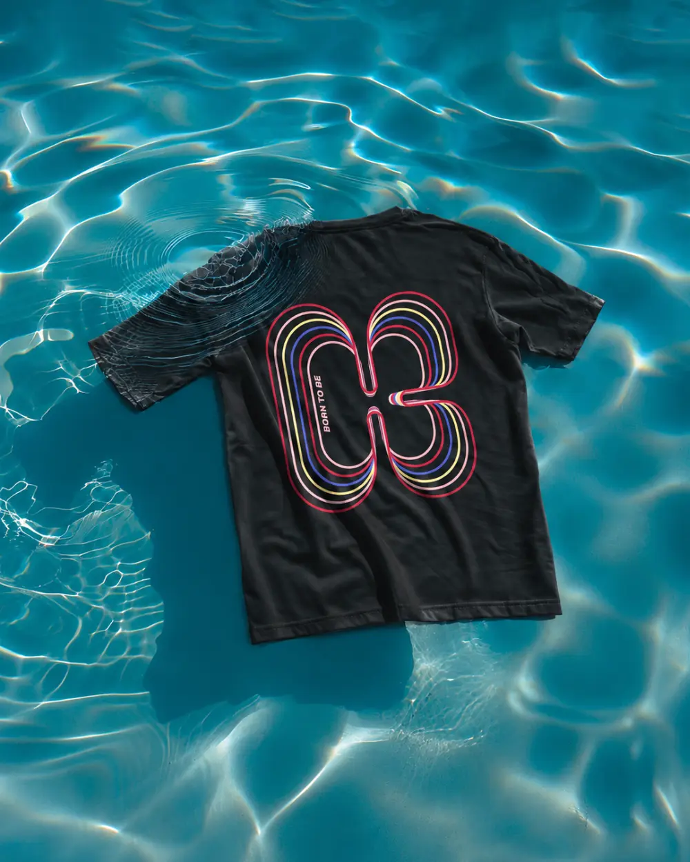 camiseta basic big lines l oversize negro 3