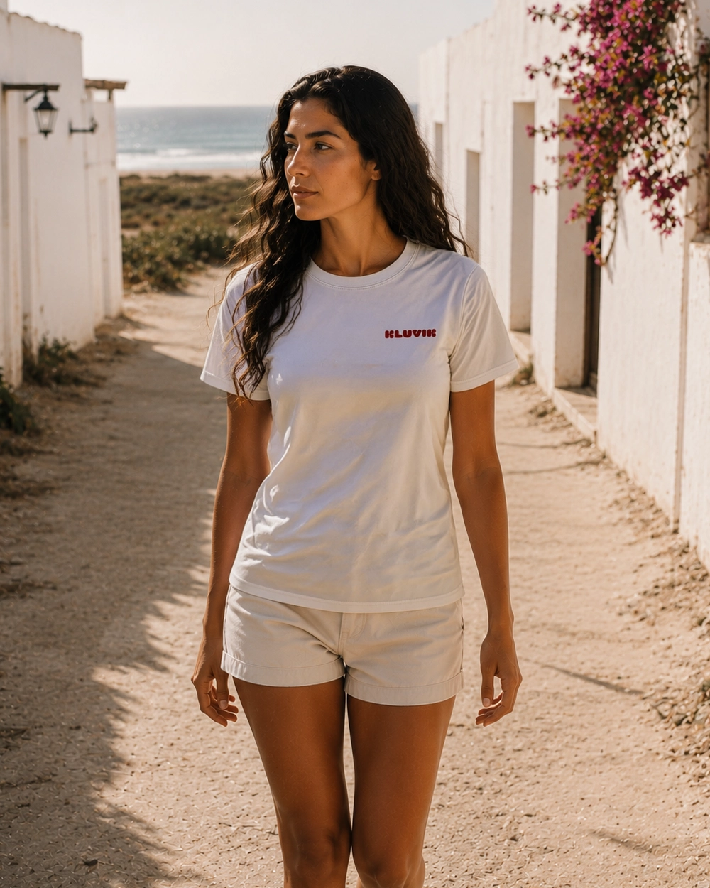 camiseta basic big k regular blanca