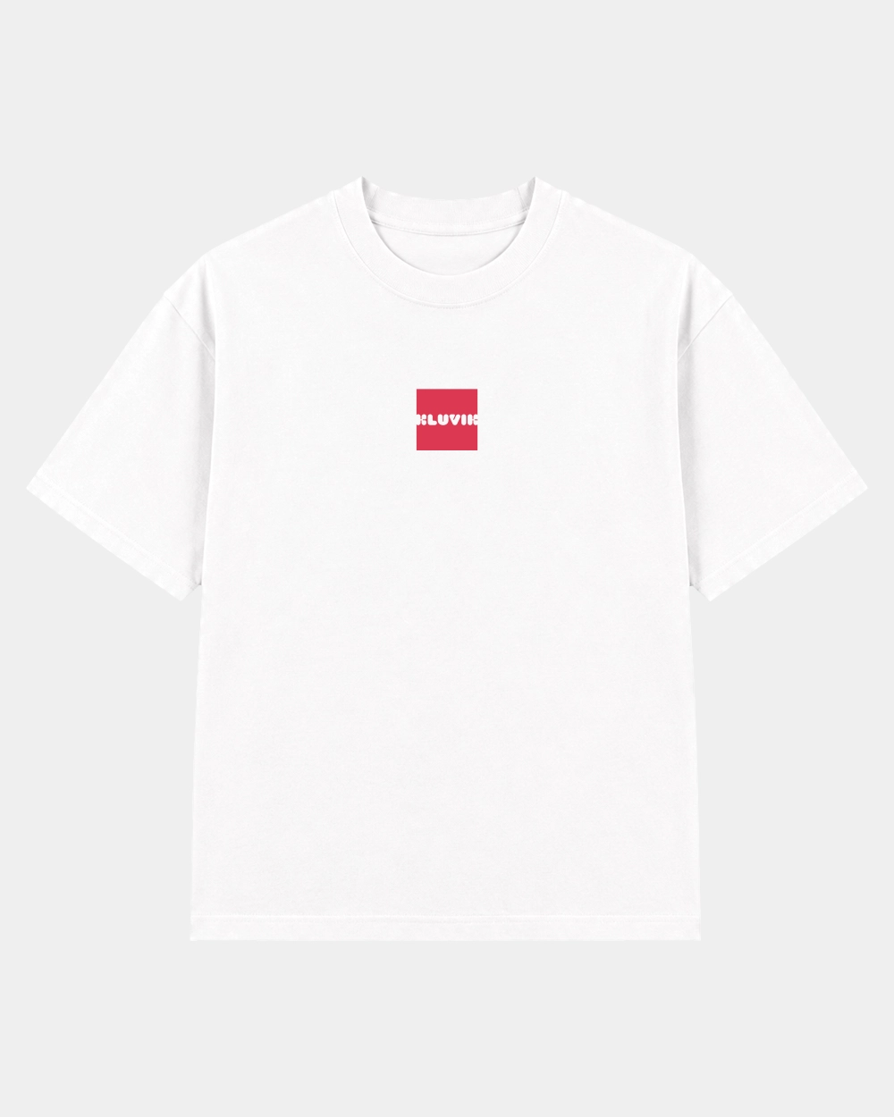 Camiseta Basic Brand Oversize Blanca 1