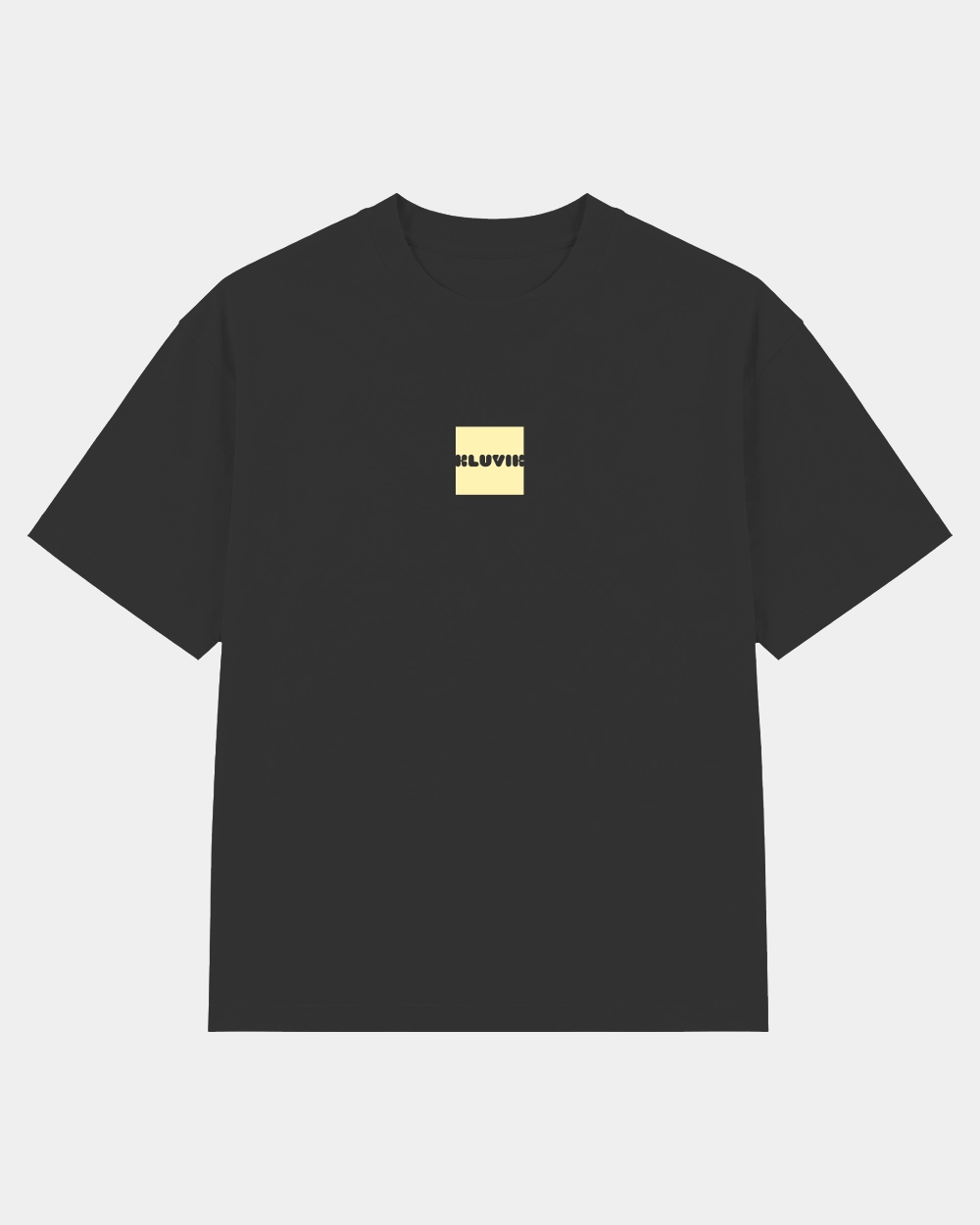 Camiseta Basic Brand Oversize Negra 1