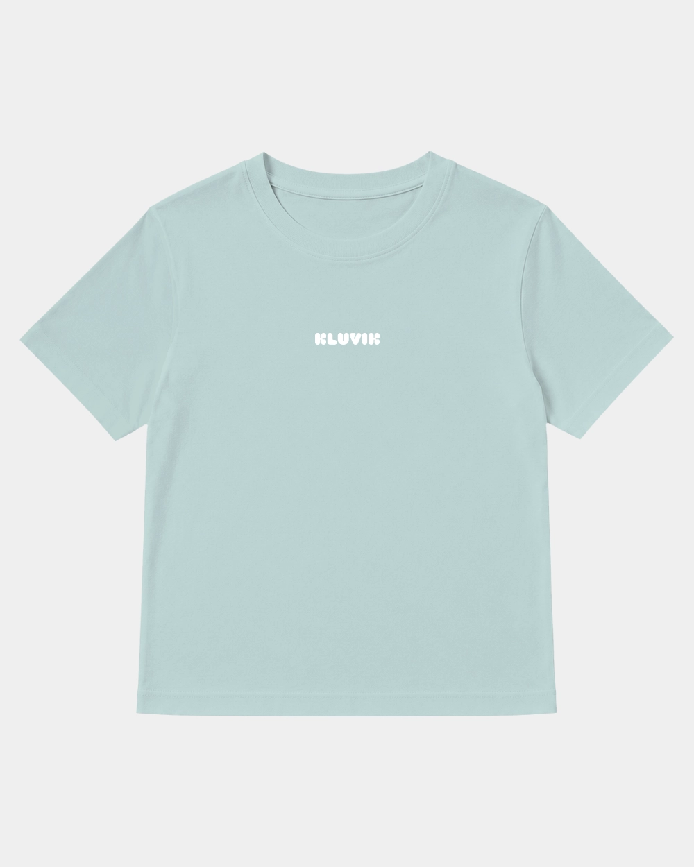 Camiseta Emotionally Available Cuadrada Azul Lavado