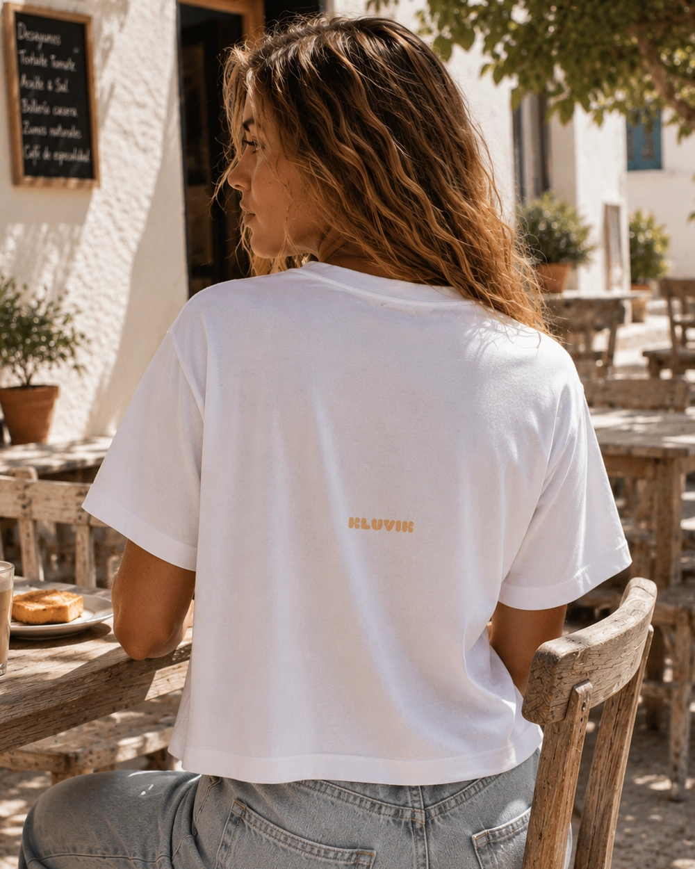 camiseta melon de la galia blanca