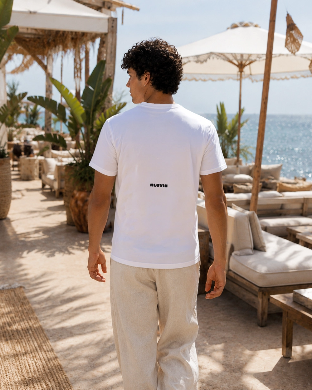 camiseta negroni blanca