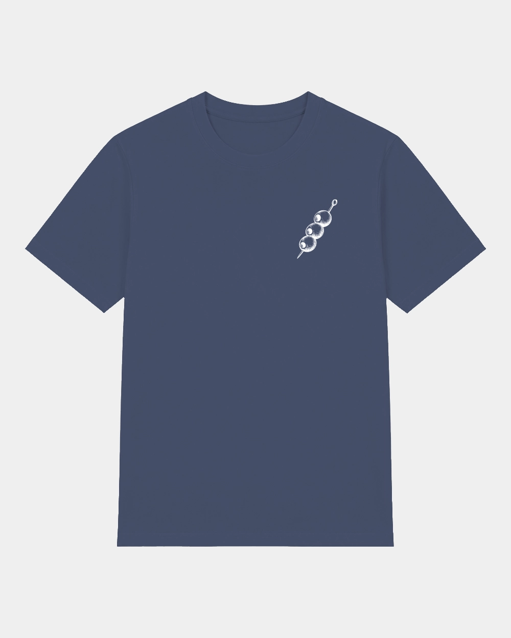 Camiseta Vodka Martini Regular Azul front