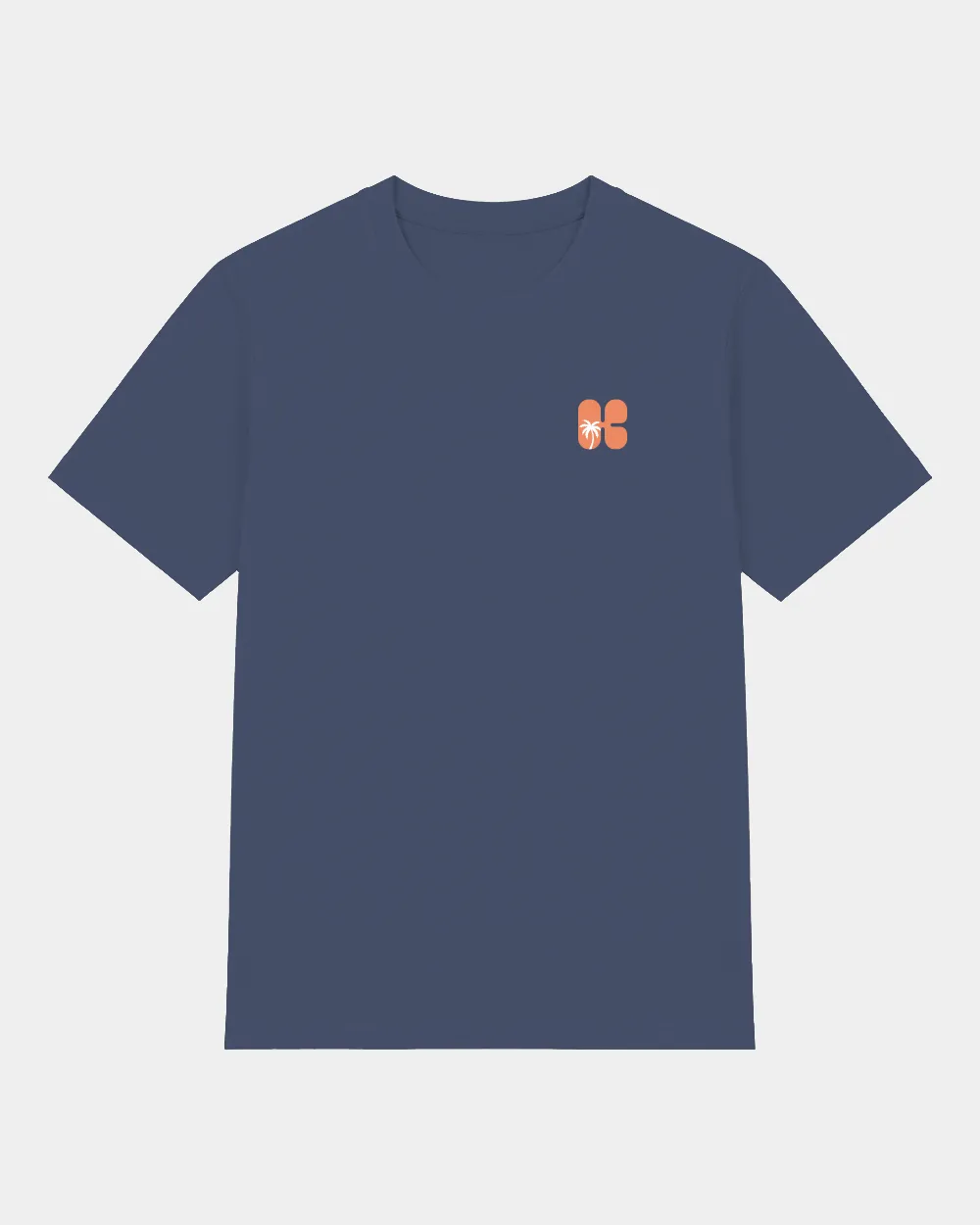 camiseta follow the sun regular azul